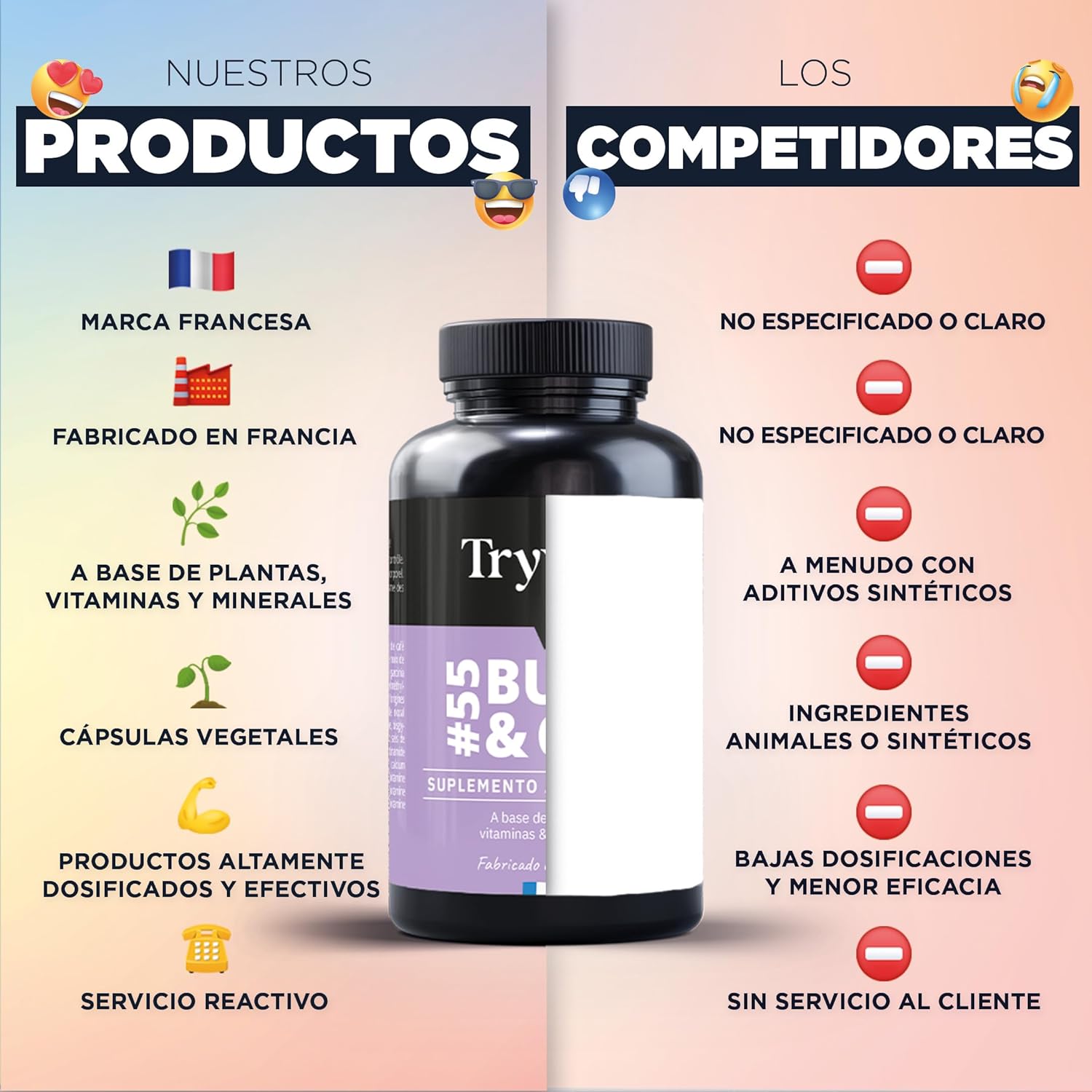 Powerful Fat Burner for Slimming | 90 Very Fast Pills for Women | Fast & Effective | Fat Burner | Appetite Satiating | TRYVITE BURN&CUT
